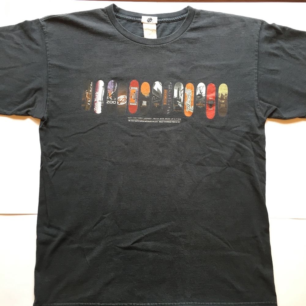 Vintage (1999) Zoo York Mens Graphic T-Shirt